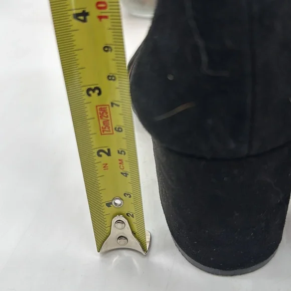 Sam Edelman Black Suede Heels - Picture 4 of 7